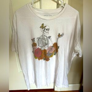 American Eagle Skeleton Tee